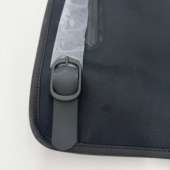 Rains Ripple Classic Black Water Resistant Large Backpack Durable Polyester Bag - Picture 5 of 12